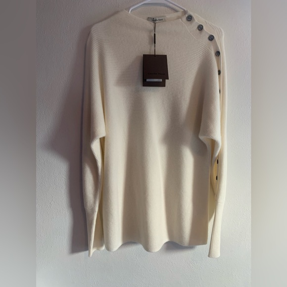 GENTLE HERD SWEATER NWT CASHMERE and WOOL BLEND OVERSIZED SIZE LARGE - Picture 2 of 8